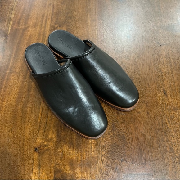 Madewell The Louisa Mule in True Black Size 11 - Picture 3 of 9